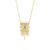 Gold Necklace Pendant Womens Tassel Evil Eye Necklace