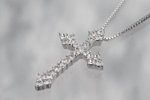 Silver Cross Necklace